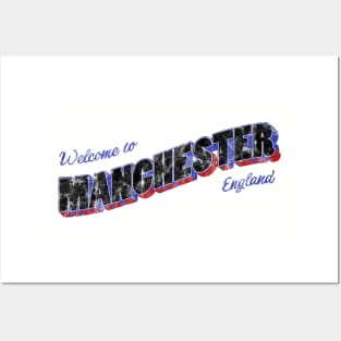 Welcome to Manchester Posters and Art